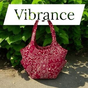 Retired VERA BRADLEY Twirly Bird Satchel~ Freshly Feminine Chic Darling !